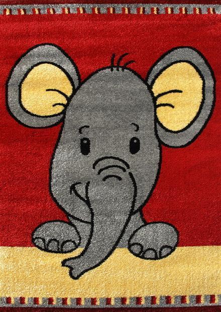 Comprar Alfombra Sualsa Joy Elefante Roja