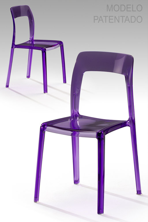 Cadeira Lina Púrpura Transp Schuller