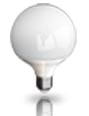 Lampe 1L Forme chrome or Schuller 735964