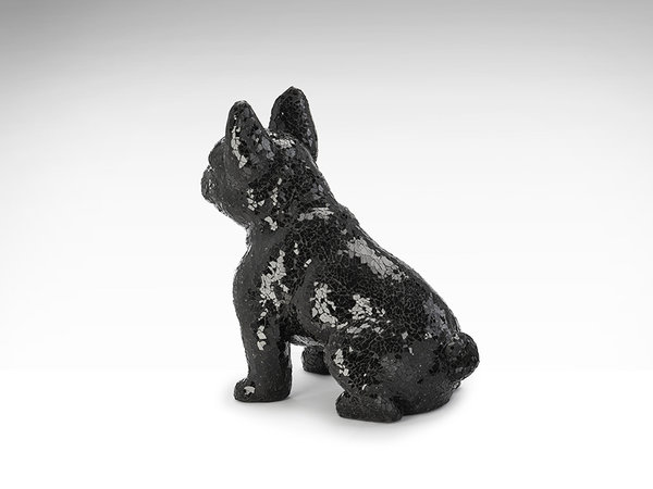 Figura Bulldog Cody cristal negro Schuller