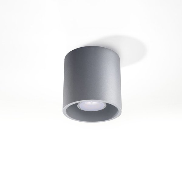 Lámpara de techo ORBIS 1 gris Sollux