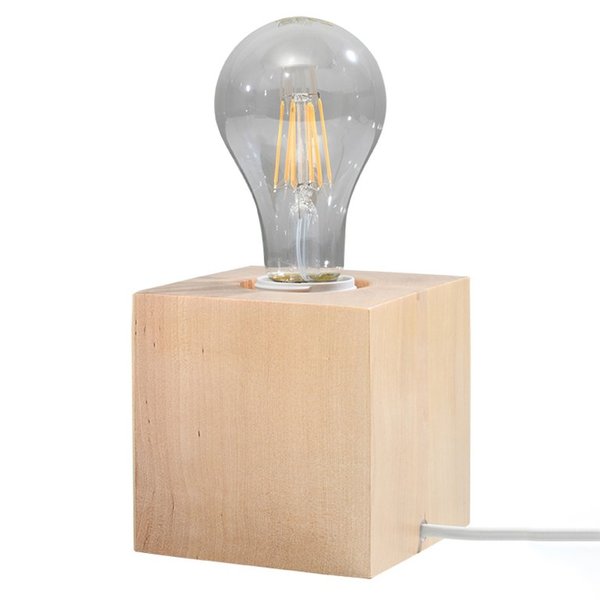 Lámpara de mesa ARIZ madera Sollux