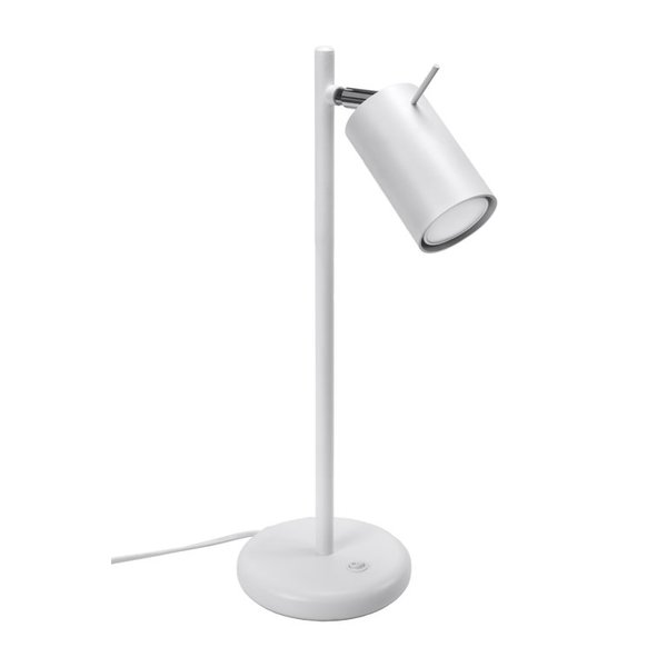 Lámpara de mesa RING blanca Sollux