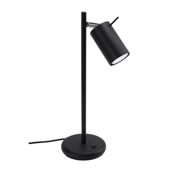 Lámpara de mesa RING negra Sollux